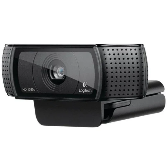 Logitech C922 Full Hd Pro Streaming Webcam With Tripod - Black